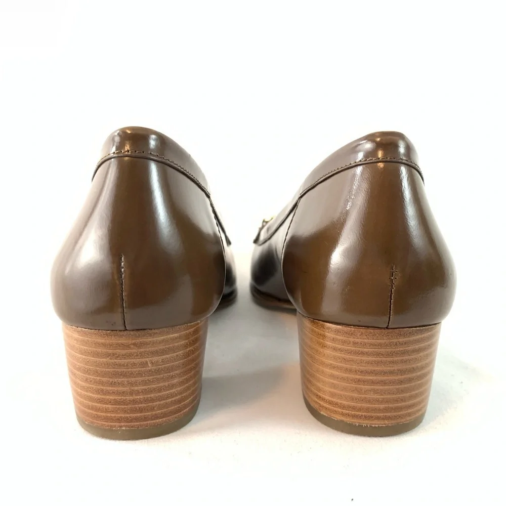 Michael Kors patent leather round toe loafers 7 M - Picture 7 of 15